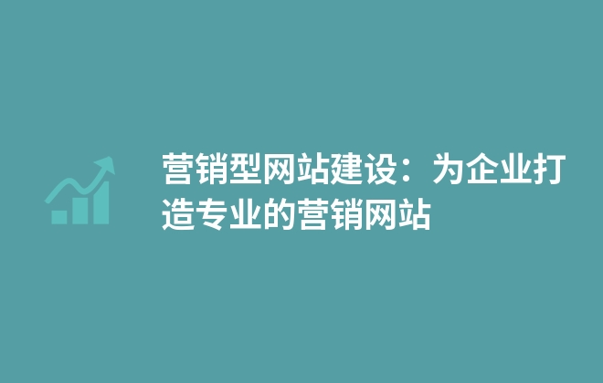 營銷型網(wǎng)站建設(shè)：為企業(yè)打造專業(yè)的營銷網(wǎng)站